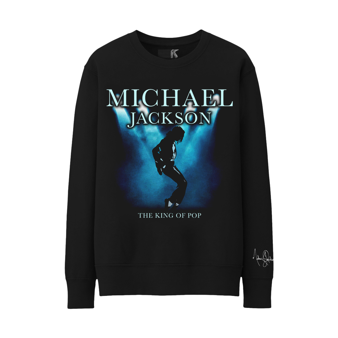 King Of Pop Spotlight Crewneck Michael Jackson King Of Pop Spotlight Crewneck Michael Jackson