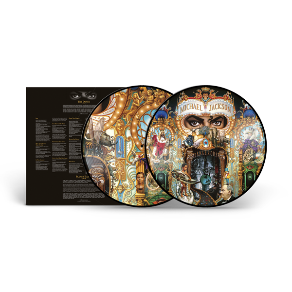Michael Jackson Dangerous 2LP 91年UK盤 Dangerous Picture Disc Double LP – Michael Jackson