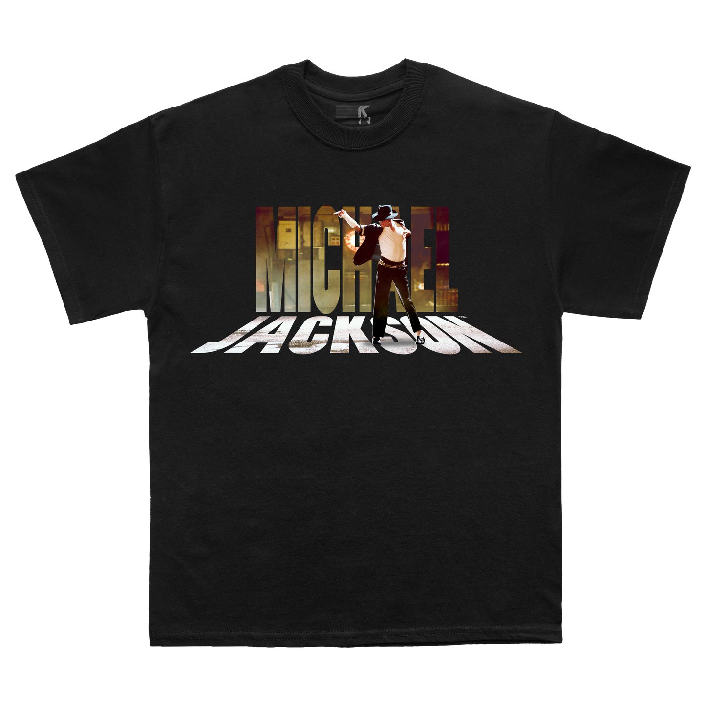 Michael Jackson Standing Tall Black Tee