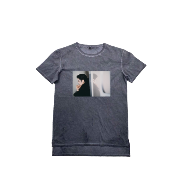 Cut & Sew Grey Tee