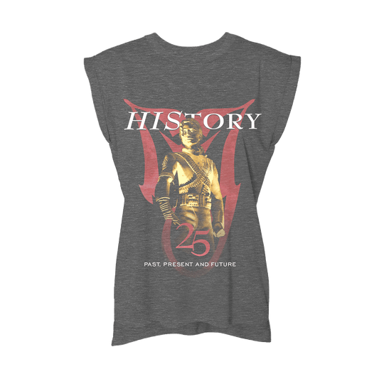 HIStory 25 Grey Tank