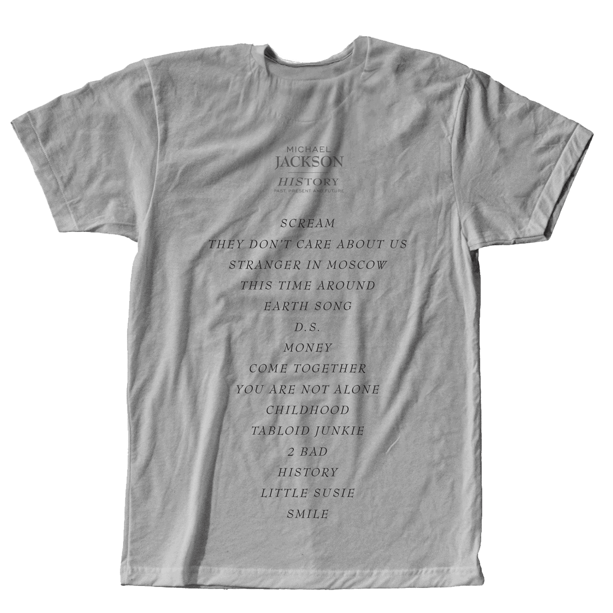 HIStory 25 Grey Tee