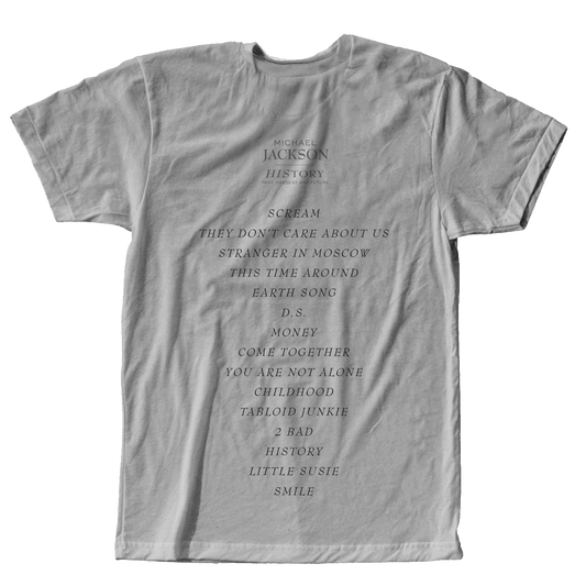 HIStory 25 Grey Tee