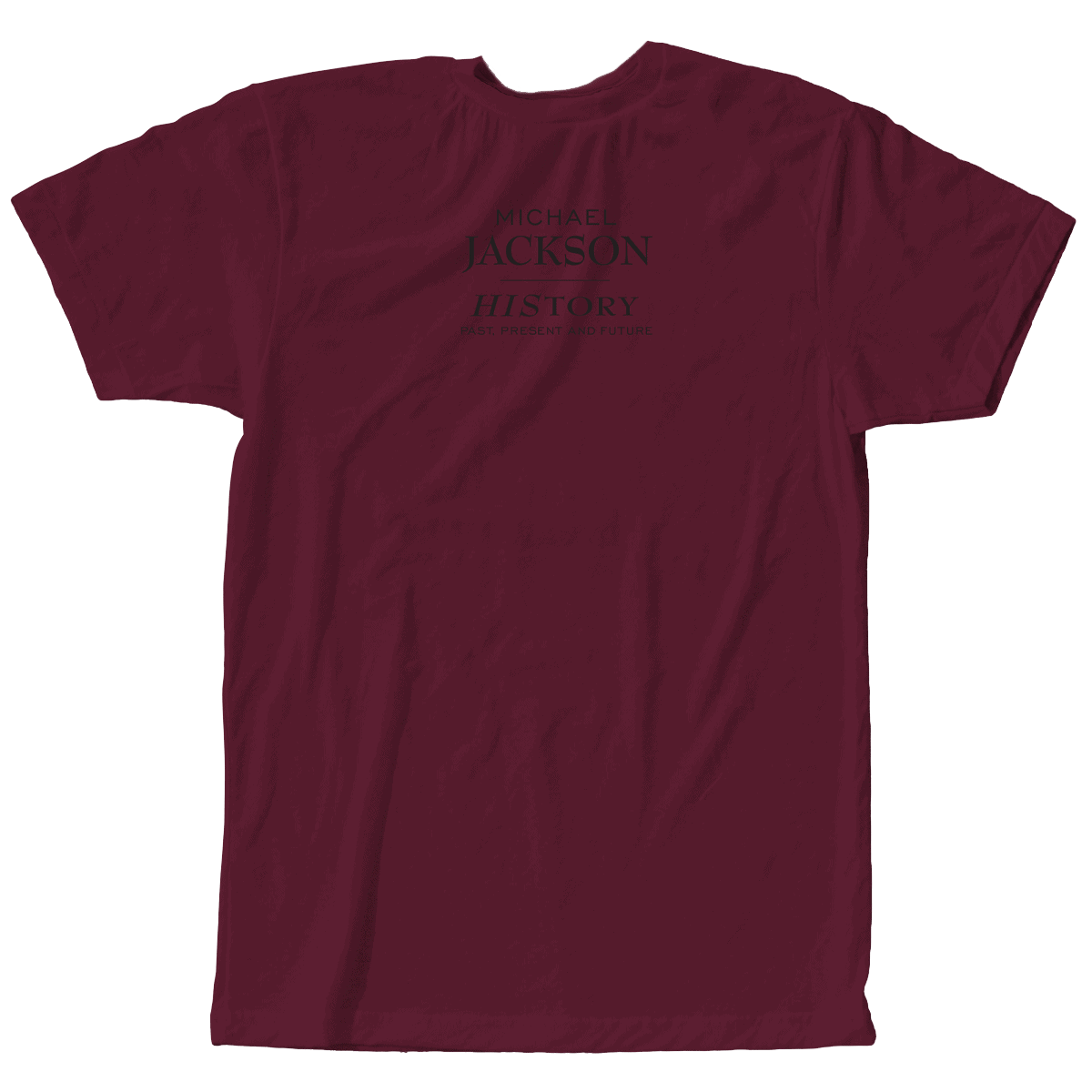 HIStory 25 Maroon Tee