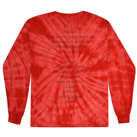 HIStory 25 TieDye Long-Sleeve Tee