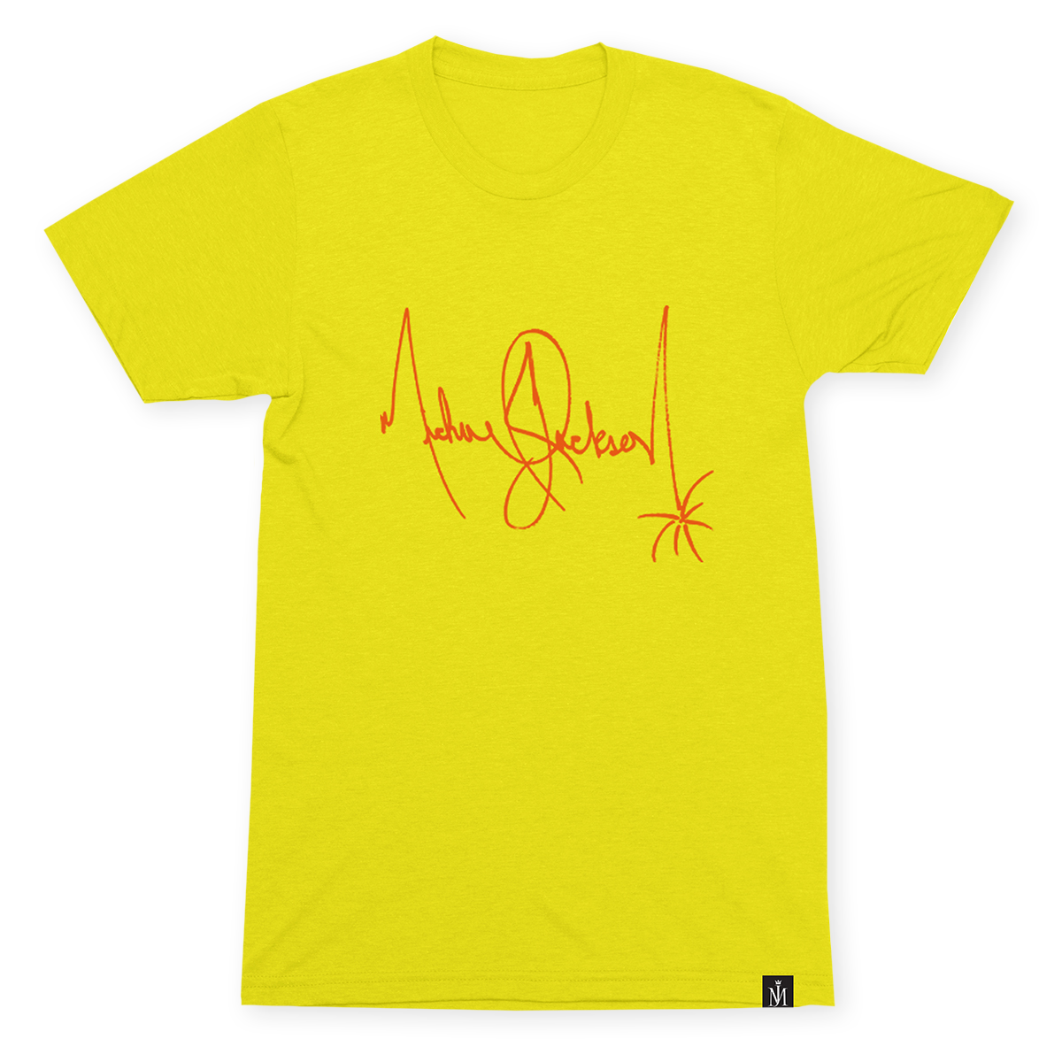 Michael Jackson Signature Yellow Tee
