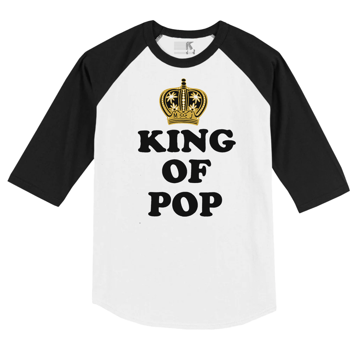 King Of Pop Raglan