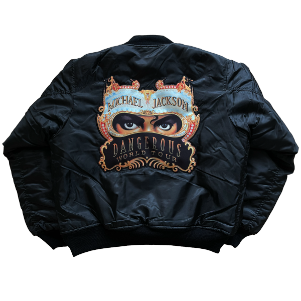 MICHAEL JACKSON DANGEROUS WORLD TOUR FLIGHT JACKET