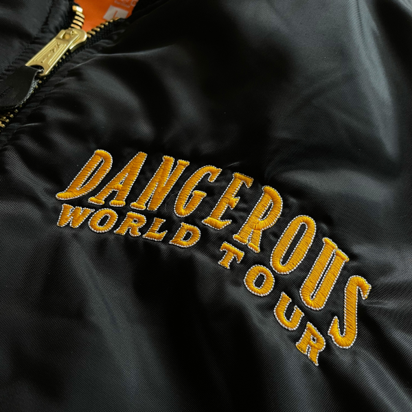 MICHAEL JACKSON DANGEROUS WORLD TOUR FLIGHT JACKET