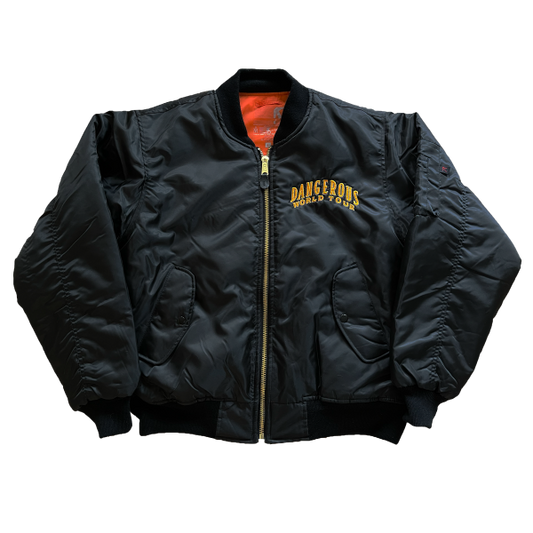 MICHAEL JACKSON DANGEROUS WORLD TOUR FLIGHT JACKET