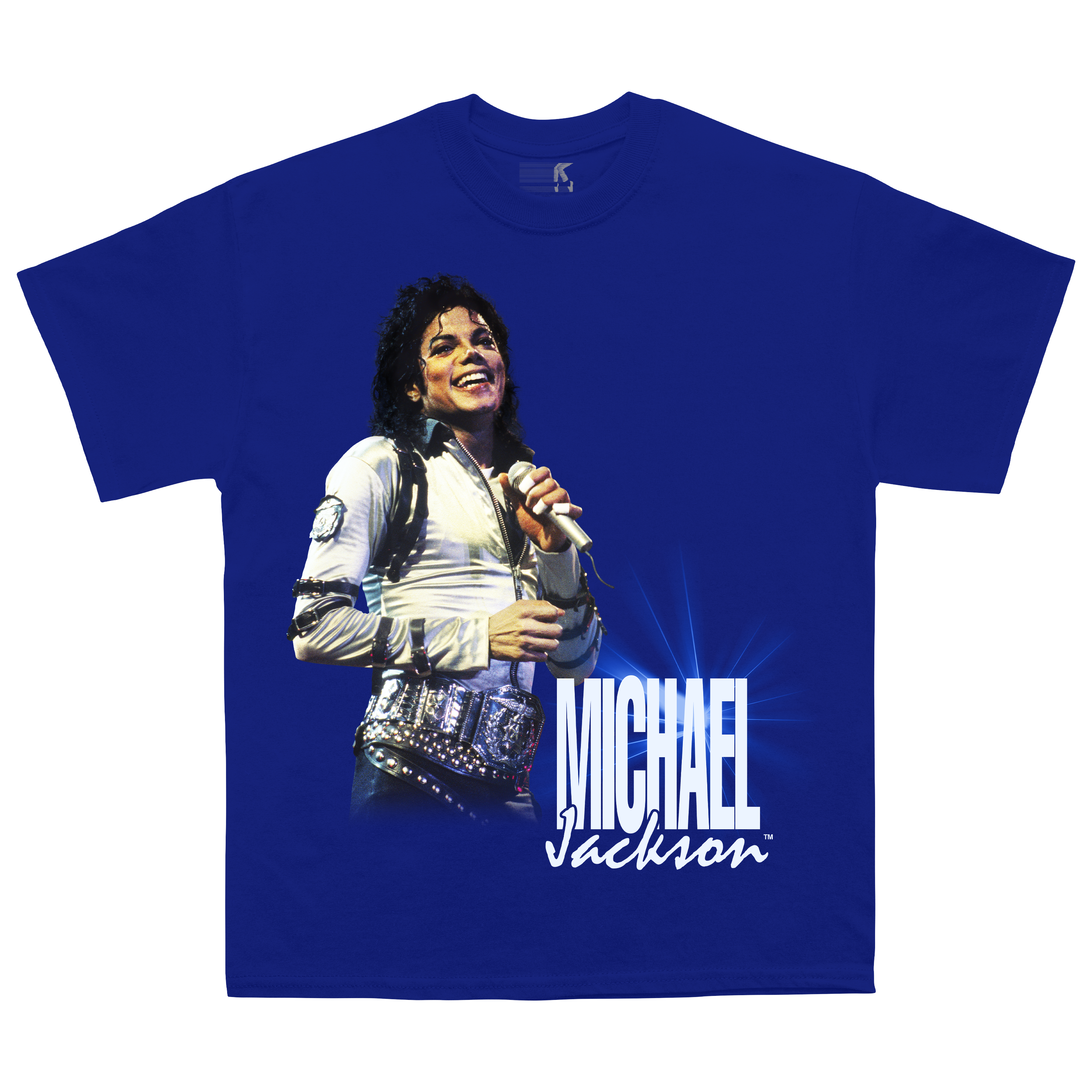 Michael Jackson Spotlight Blue Tee