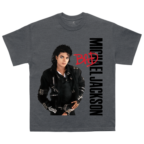 Michael Jackson Standing Tall Black Tee Michael Jackson Standing Tall Black Tee