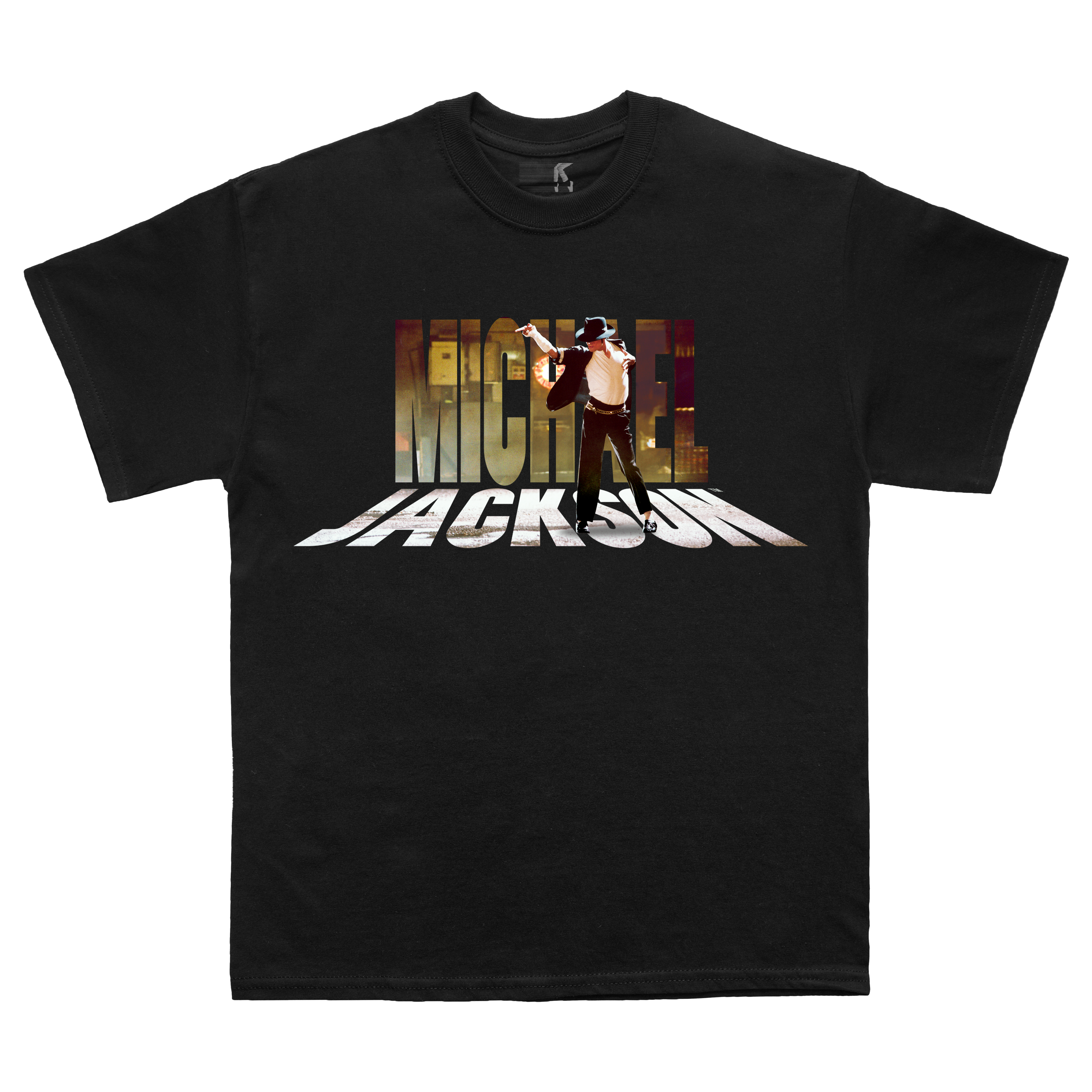 Michael Jackson Standing Tall Black Tee