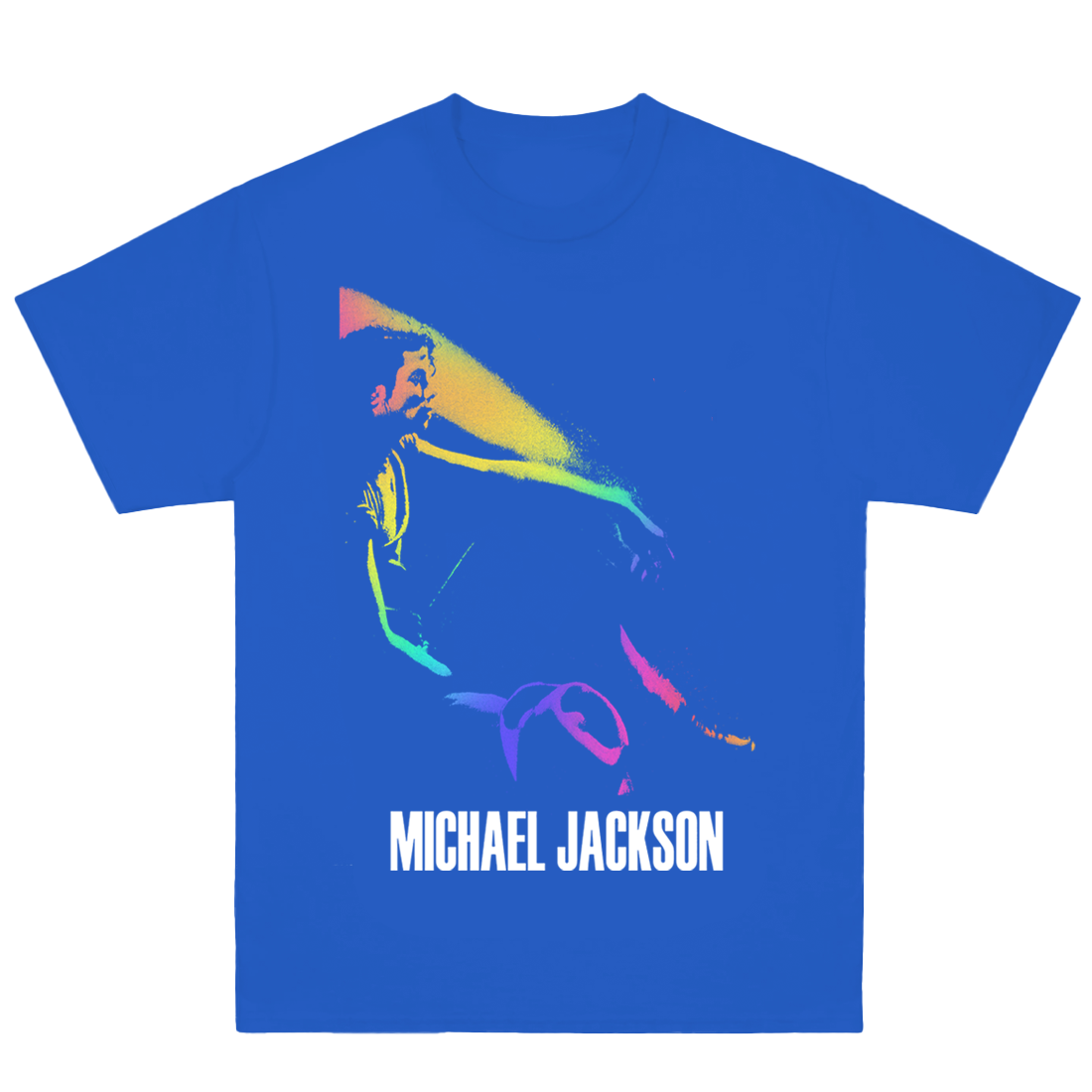 Michael Jackson Chromatic Blue Tee