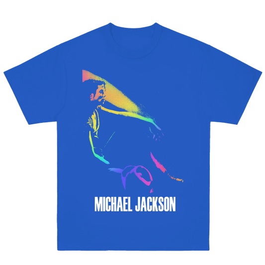 Michael Jackson Chromatic Blue Tee