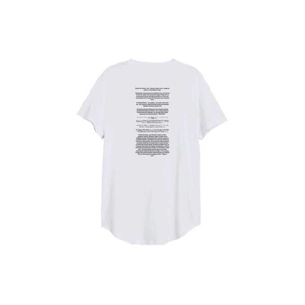 Cut & Sew White Tee