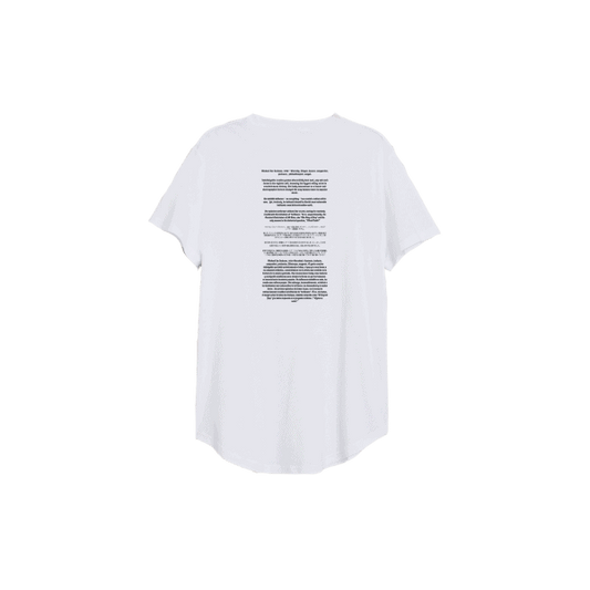 Cut & Sew White Tee