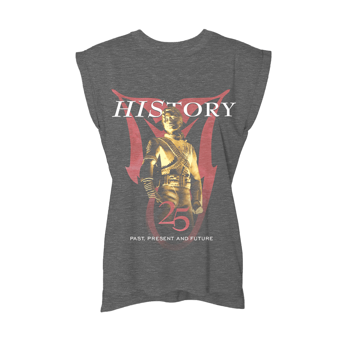 HIStory 25 Grey Tank