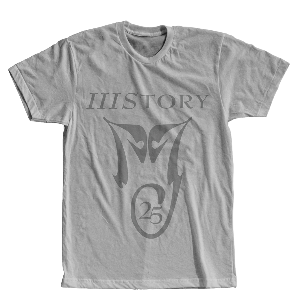 HIStory 25 Grey Tee