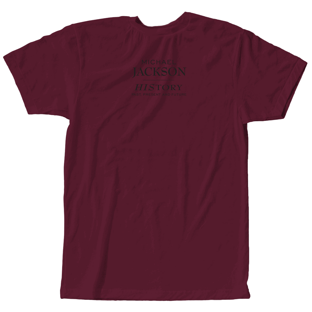 HIStory 25 Maroon Tee