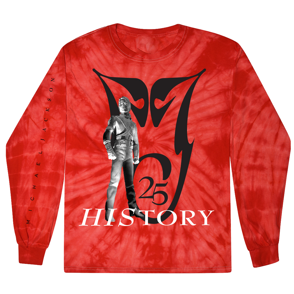HIStory 25 TieDye Long-Sleeve Tee