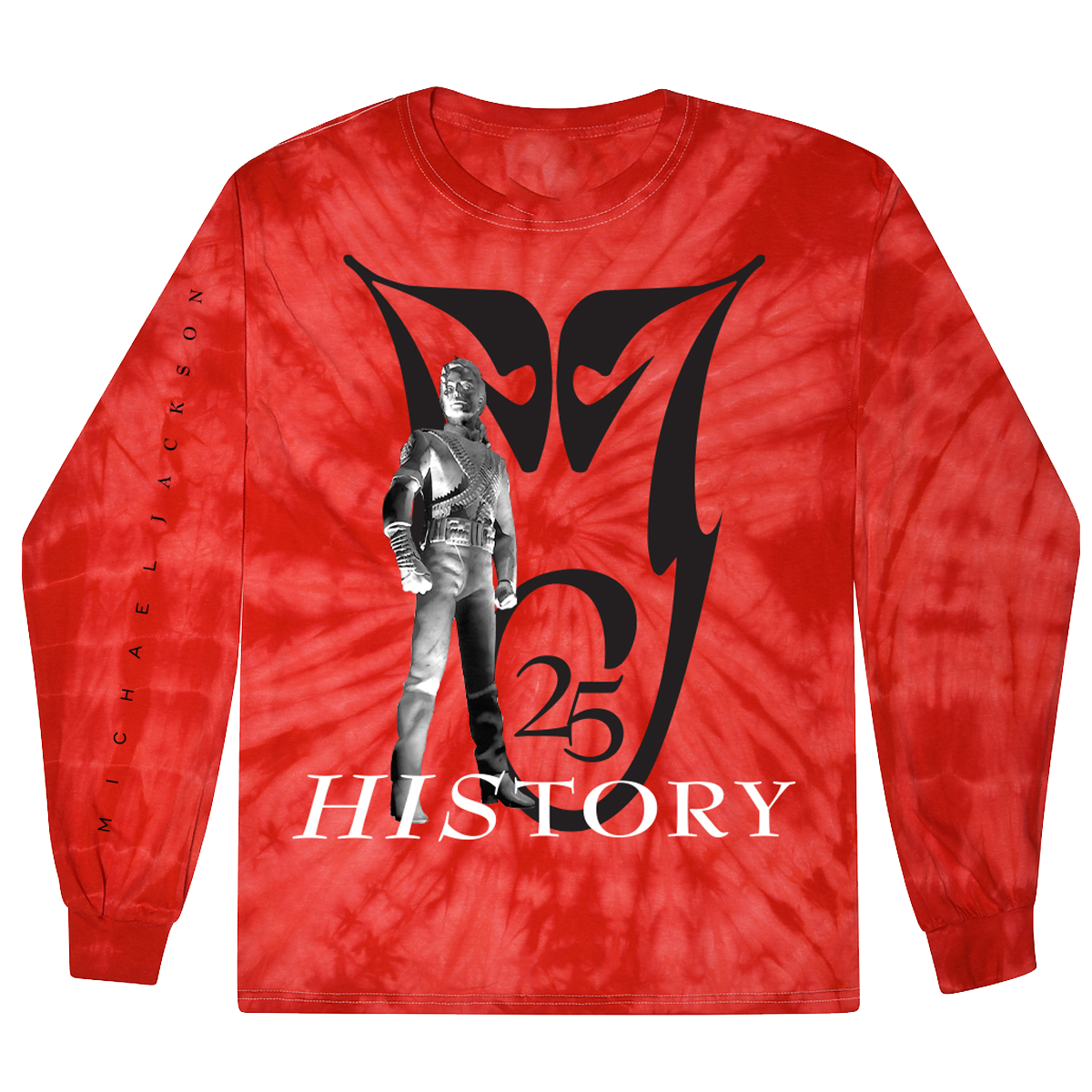 HIStory 25 TieDye Long-Sleeve Tee