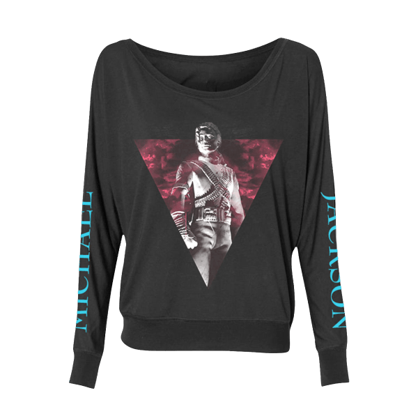 HIStory 25 Women's Black Long-Sleeve Tee