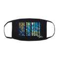 Heal The World Black Face Mask