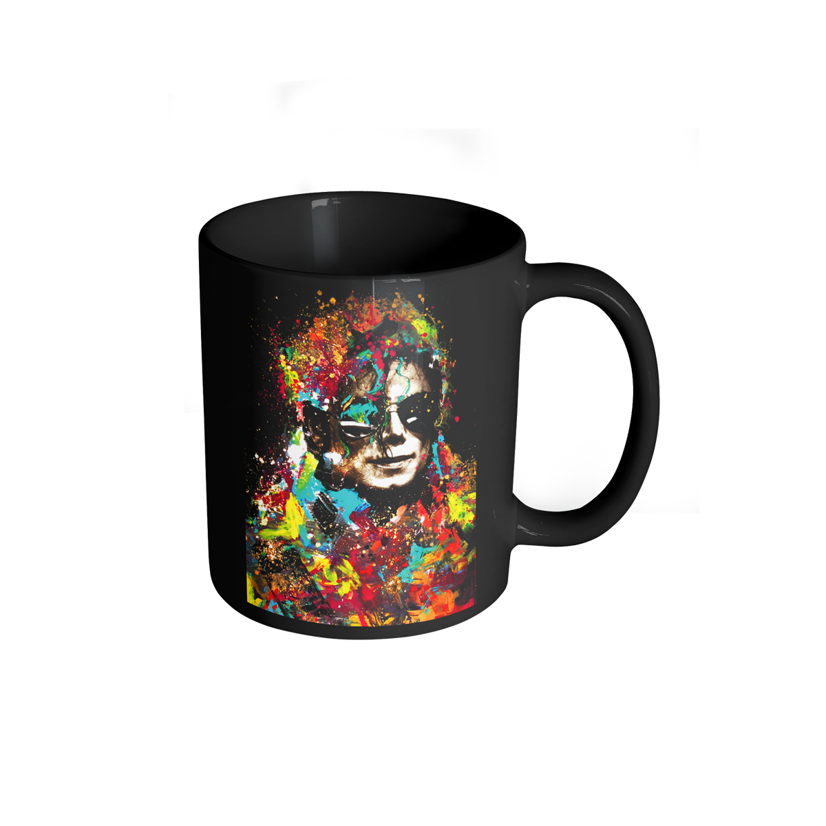 Michael Jackson Paint Splash Mug