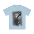 Michael Jackson On Stage Light Blue Tee