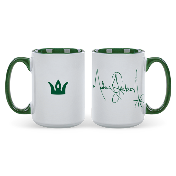 MJ Signature Mug MJ Signature Mug Green – Michael Jackson