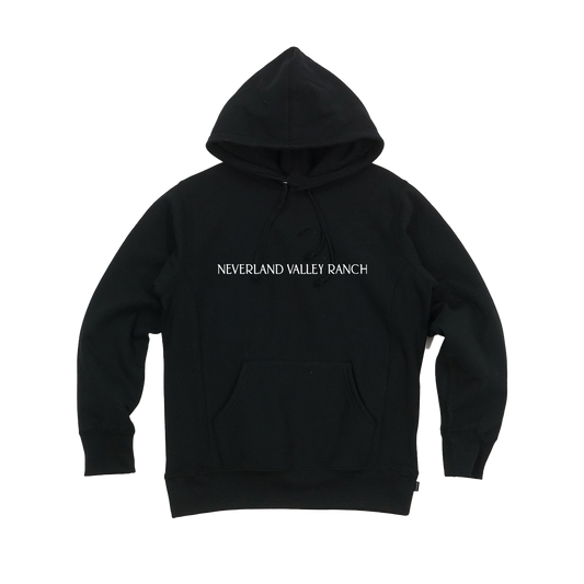 Neverland Valley Ranch Black Pullover Hoodie