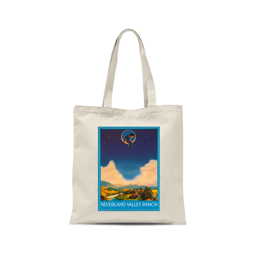 Neverland Valley Ranch White Tote Bag