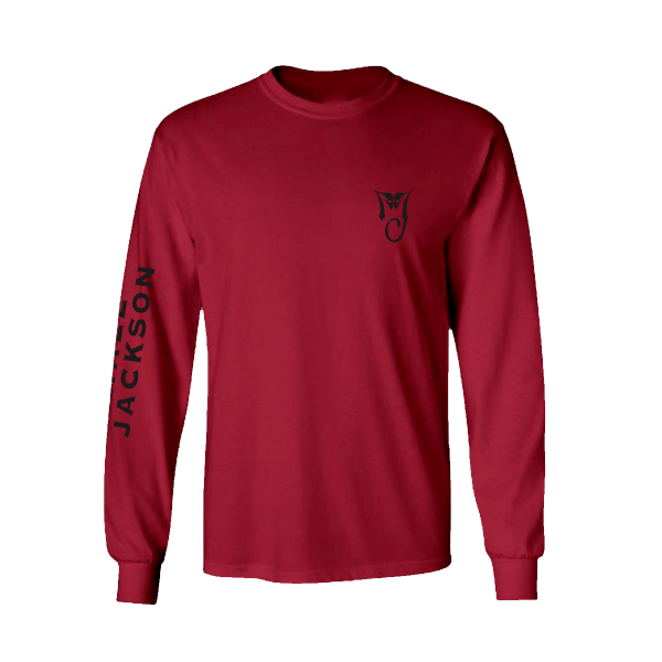 You Are Not Alone Red Long-Sleeve Tee